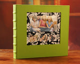 PU Leather Photo Album for Fujifilm Instax Wide 210/200/300 Film-Green