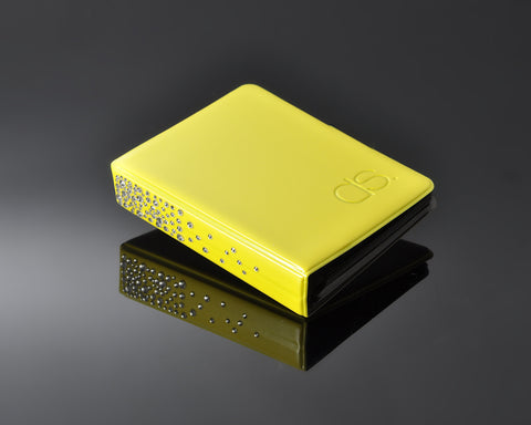 Swarovski Crystal Photo Album for Fujifilm Instax Mini Films - Yellow