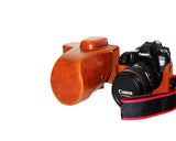 Retro Canon EOS 6D Camera Leather Case