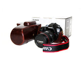 Retro Canon EOS 6D Camera Leather Case