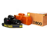 Retro Nikon D810 Camera Leather Case