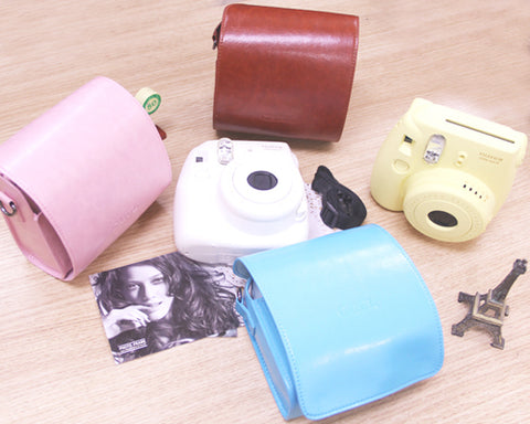 Retro Leather Case for Fujifilm Instax Mini 8
