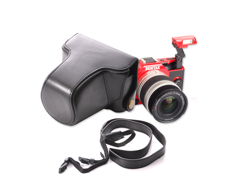 Retro Pentax Q10 Camera Leather Case