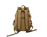 Retro Canvas DSLR Camera Backpack - Brown