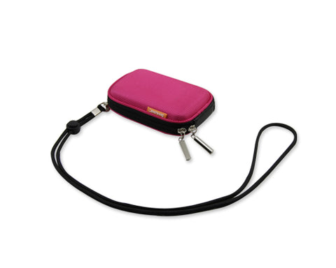 Zipper Samsung ST200F Camera Case - Magenta