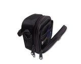 Simple Nylon Shoulder Bag - Black