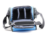 Simple Nylon Camera Shoulder Bag for DSLR SLR Camera - Blue