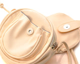Lovely PU Leather Shoulder Bag - Beige