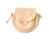 Lovely PU Leather Shoulder Bag - Beige