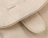 Lovely PU Leather Shoulder Bag - Beige