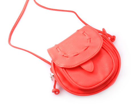 Lovely PU Leather Shoulder Bag - Red