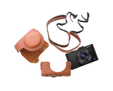 Retro Sony Cyber-Shot DSC-RX100M5 RX100 V Camera Leather Case