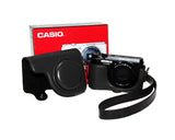 Retro Casio Exilim EX-H50 Digital Camera Leather Case