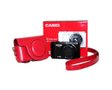 Retro Casio Exilim EX-H50 Digital Camera Leather Case