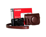 Retro Casio Exilim EX-H50 Digital Camera Leather Case