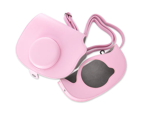 Leather Camera Case for Fujifilm Instax Mini Hello Kitty