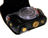 Retro Canon PowerShot G9 X Leather Camera Case