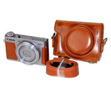 Retro Canon PowerShot G9 X Leather Camera Case