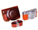 Retro Canon PowerShot G9 X Leather Camera Case