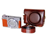 Retro Canon PowerShot G9 X Leather Camera Case