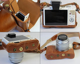 Premium Series Olympus E-PL7 Camera Leather Case