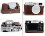 Premium Series Fujifilm X100T Camera Leather Case