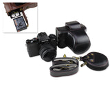 Premium Series Fujifilm X-T100 Camera Leather Case