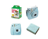 Fujifilm Bundle Leaf Album/Films for Fujifilm Instax Mini 8 - Blue