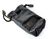 Small Genuine Leather Drawstring Sack Bag for Mirrorless Camera