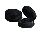 Zipper Sony DSC-Q10 Camera Lens Case - Dots