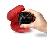 Zipper Sony DSC-Q10 Camera Lens Case - Petal