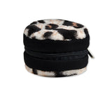 Zipper Sony DSC-Q100 Camera Lens Case - Leopard