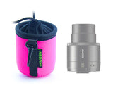 Elastic Sony DSC-Q100 Camera Lens Pouch - Magenta