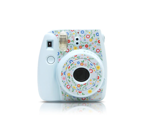 Garden Camera Sticker for Fujifilm Instax mini 8 - Ice Blue