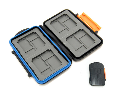 Camera Memory Cards Storage Case - Orange