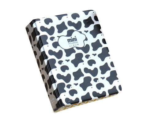 Cow Pattern Mini Book Photo Album for Fujifilm Instax Mini Films