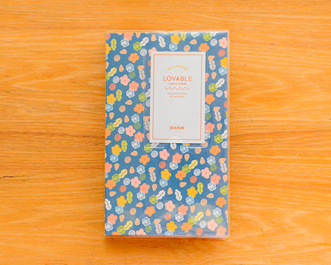 Lovable Card Holder Photo Album for Fuji Instax Mini Films - Flower