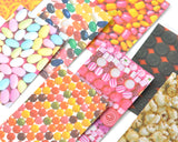 20 Sheets Fujifilm Instax Mini Films Decor Sticker Borders - Candy