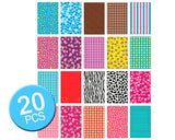 20Pcs Photo Sticker Borders for Fujifilm Instax Mini Films - Colorful