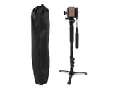 22"-58" Aluminium Fluid Base Monopod with 3 Leg Locking