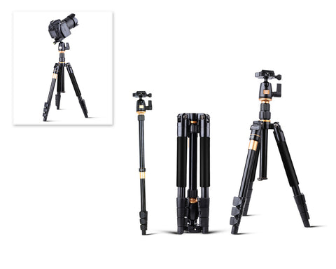 Aluminium 20'' - 55'' Ball Head Designed Camera Tripod