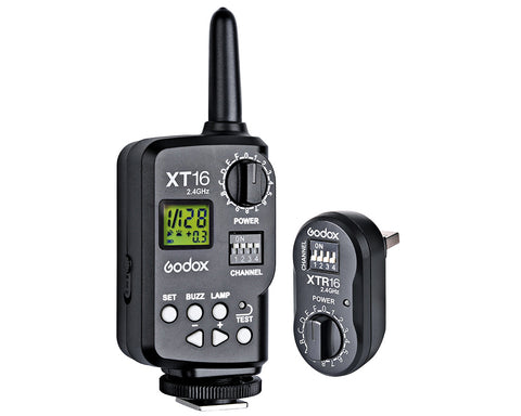 Godox XT-16 2.4G Wireless Remote Power Control and Flash Trigger