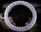 Soft Furry Car Stretch-on Steering Wheel Cover