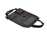 Universal Car Seat Backside Multi Pockets Storage Bag - Black