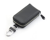 Zipper Leather Car Key Chains