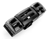 Air-Outlet Insert Car Cup Holder with Three Compartments - Black