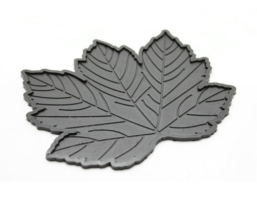Maple Leaves Non-Slip Car Mat Dashboard  Pad for Mobile Phone  - Grey