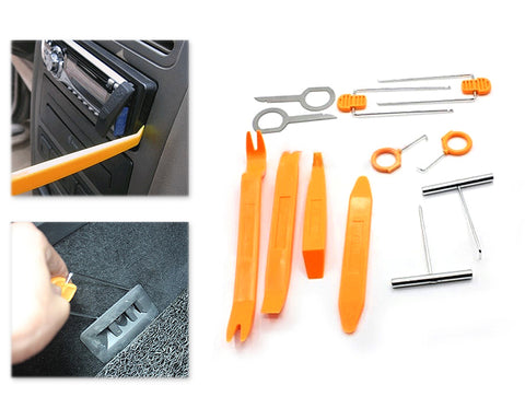 12 Pcs Vehicle Audio Trim Removal and Installer Pry Tools