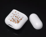 Rubble Bubble Bling Swarovski Crystal AirPods Case - Gold and Silver