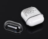 Rubble Bubble Bling Swarovski Crystal AirPods Case - Silver